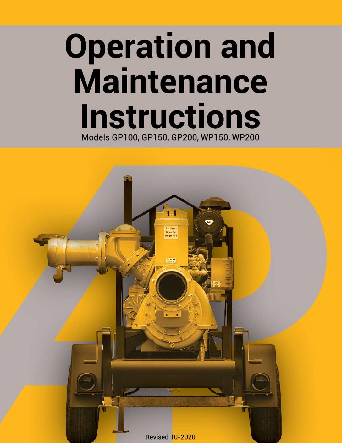 AmeriPumps Operation Manual 2020 Front Cover No Sykes
